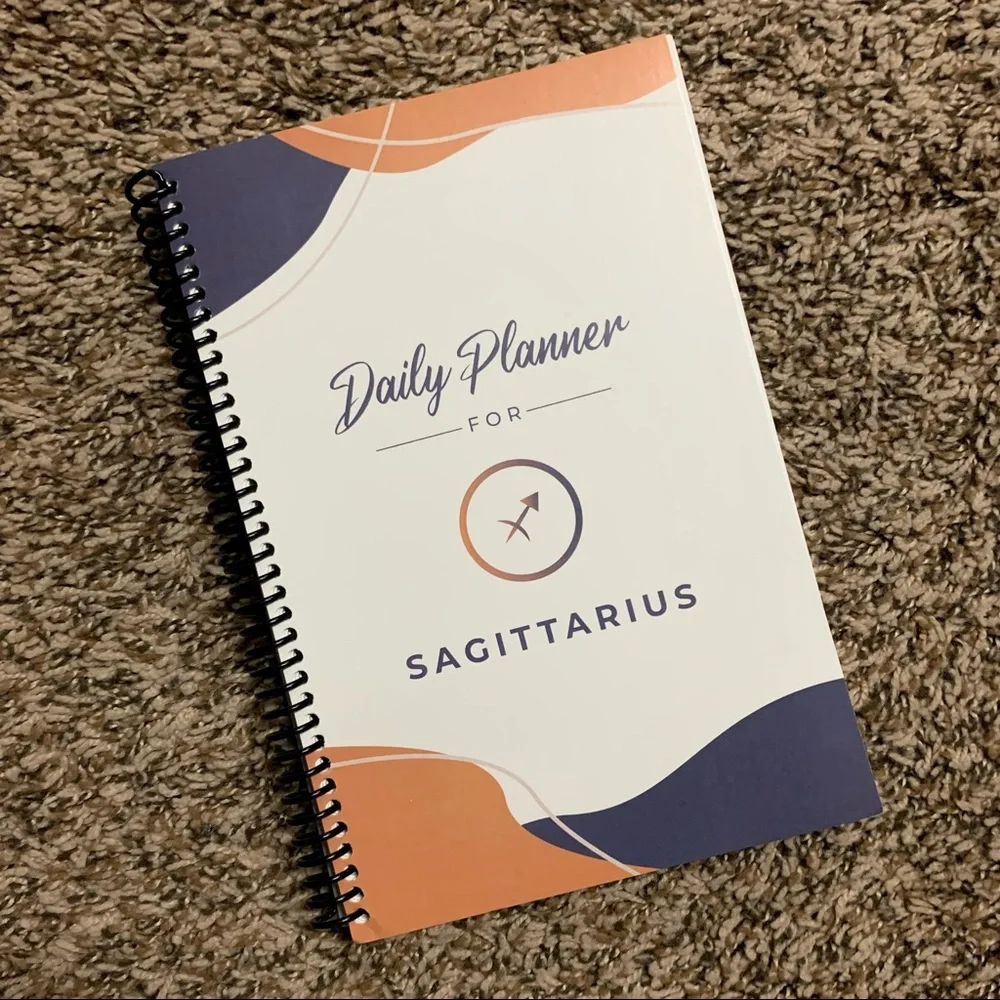 💜 Four Month Undated Daily Planner for Sagittarius